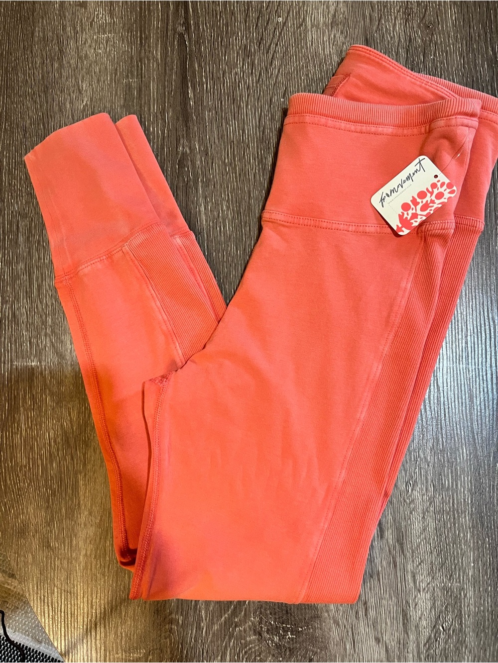 Free People Movement High-Rise End Game 7/8 Leggings in Flambé Size Small NWT